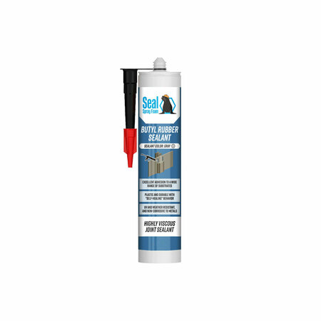 SEAL SPRAY FOAM Seal Spray Butyl Mastic 10.1oz - Gray SEALBMG12